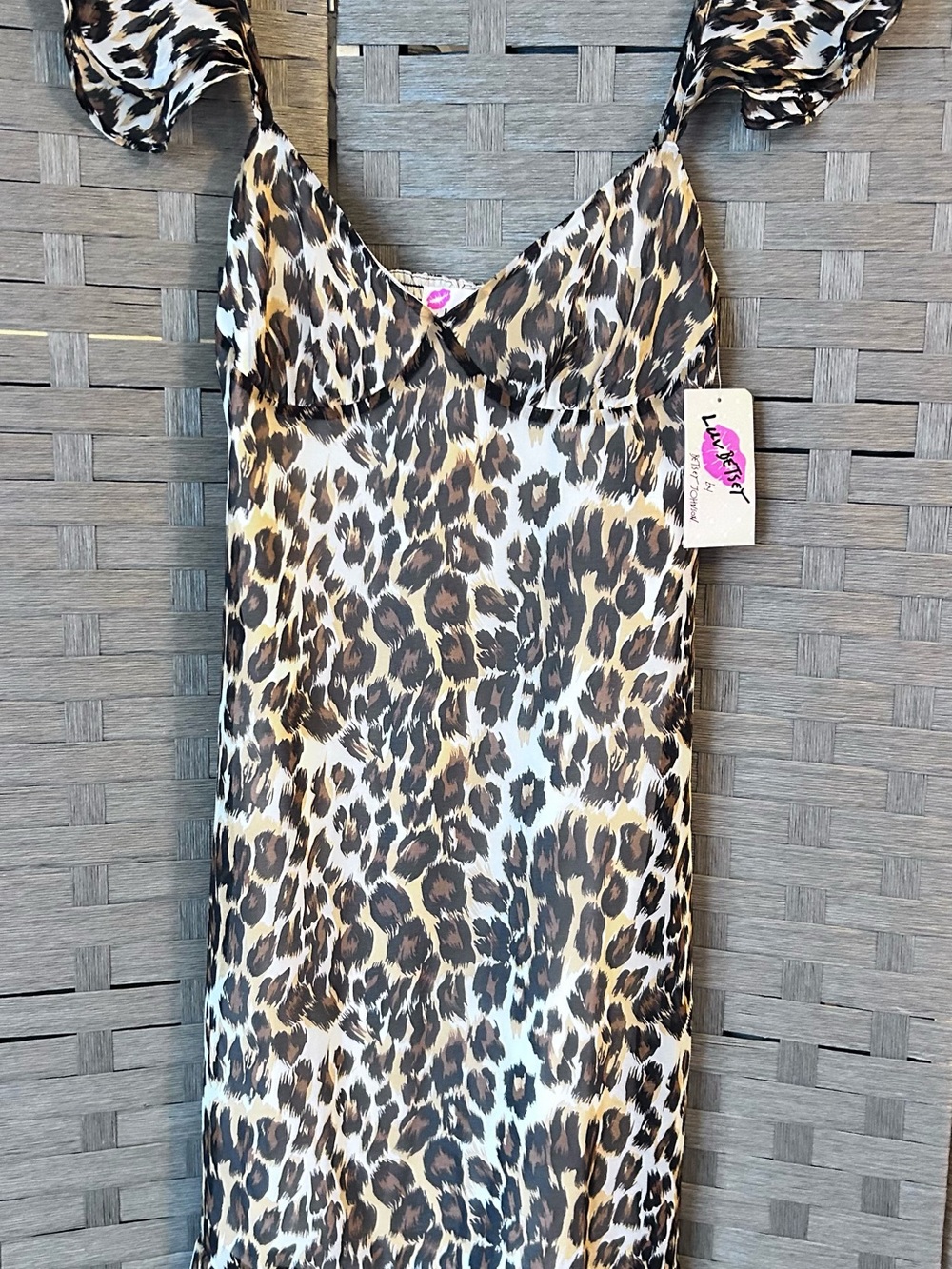 Leopard Print Maxi Dress - Animal Print Slip Dress